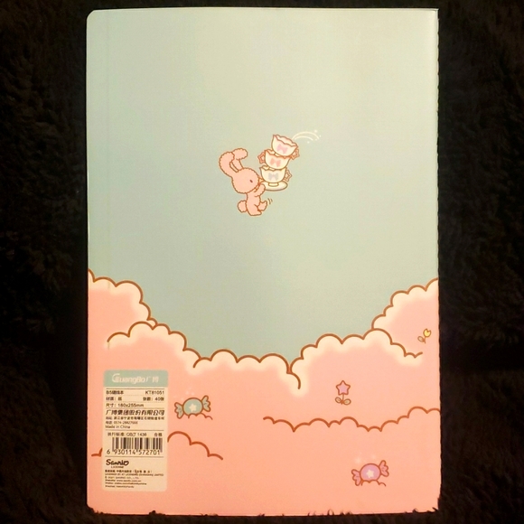 Little Twin Stars Dreamy Cloud Notebook - Picture 3 of 6